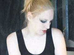 Amatør, Blond, Sperm skott, Hd, Kjøkken, Onani, Røyker, Pupper