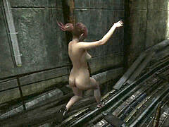 Resident Evil Revelations 2 Claire end Moura bare Mod #1