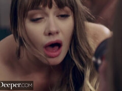 Deeper. Naomi & Ashley have Intense Threesome at Photoshoot - Ashley lane