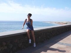 Tetas grandes, Morena, Fetiche, Despelote, Madres para coger, Al aire libre, Coño, Afeitado