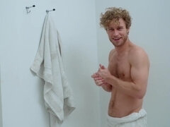 ブロンド, フェラチオ, 足, 自然山雀, 三人