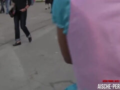 Vollbusig, Sperma im mund, Schwanz, Aufs gesicht abspritzen, Hd, Im freien, Muschi, Schlucken