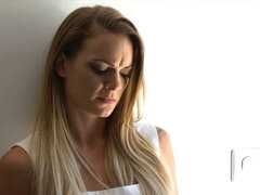 Anal, Røv, Store bryster, Blondine, Pik sutte, Hundestilling, Gruppe, Håndjob