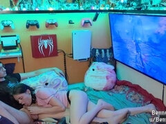 아마추어, 본디지 훈육 사디즘 마소치슴, 오랄섹스, 사정 샷, 엄마