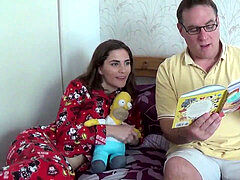 Bedtime Story For trampy Stepdaughter- witness Part two at teensexxtube.com