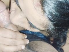 Housewife Cum in Mouth Best Blowjob Indian Homemade Couple