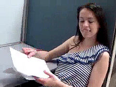 Dark-haired, piercing, pov