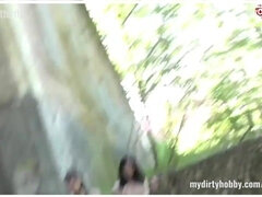 Sucer une bite, Allemand, Hard, Hd, De plein air, Public