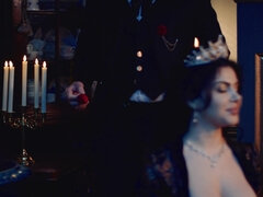 Interracial Beauties Tag Team in a Steamy Lesbian Affair