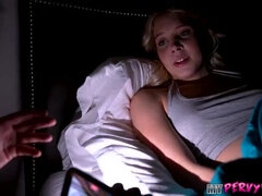 Blondine, Blasen, Kehlenfick, Schwanz, Handjob, Hd, Pov, Titten