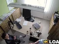 여자, Hd, 나체의, 사무실, 청소년