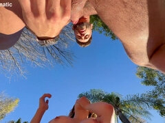 Rit, Velika rit, Blondinka, Globoko grlo, Prvoosebno snemanje seksa, Muco, Ven, Mokra