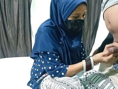 The Friend's Muslim Wife Rejected My Marriage Proposal but She Was Satisfied with My Dick for Fucking