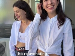 18 éves, Amatőr, Gesztenyebarna, Szájba élvezés, Csupasz, Orosz, Szopás, Tini