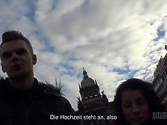 Hunt4k. hunter meets a lovely chick in prague and fucks