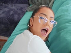 Bundão, Namorada, Óculos, Masturbação, Xoxota, Meias, Adolescente, Correia