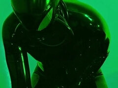 In den arsch, Spermaladung, Dildo, Fetisch, Schwul, Latex, Masturbation, Solo