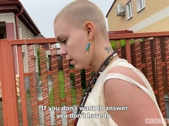 Amateur, Grosse bite, Blonde, Tchèque, Hard, De plein air, Pov, Réalité