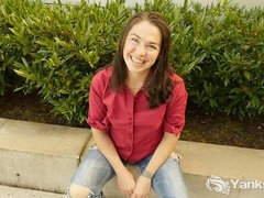 18, Amatör, Rumpa, Brunett, Fingering, Mager, Solo, Tonåring