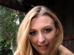 Blondine, Spermaladung, Gruppensex, Hardcore, Hd, Interrassisch, Im freien