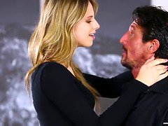 Meia nove, Norte americano a, Anal, Traseiro, Babá, Boquete, Hd, Chupar