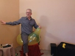 Papá, Gay, Abuelo, Látex, Masturbación