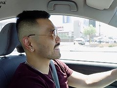 Watch Nicole Doshi, the gorgeous Chinese pornstar, get her tight pussy pounded by an Asian driver in a taxi ride