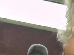 금발의, 오랄섹스, 독일인, 랑제리, 나이든, 피어싱, 보지, 스타킹