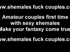 Anal, Kukk suging, Par, Fetisj, Shemale, Trekant