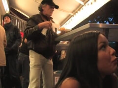 Busty Euro beauty gets fucked outdoor