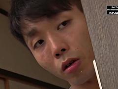 Hot MILF And Stepson: Blowjob, Asian  Japanese Porn