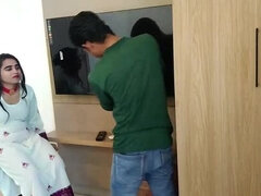 Indian Bhabhi Fucked Hard by Mechanic - Big Tits & Doggystyle Action