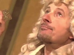 Great Orgy Court Vintage Wigs Hard Cocks Blowjob Facial