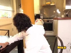 항문, 엉덩이, 큰 엉덩이, 형제, 보지, 거칠게, 여자 형제, 청소년