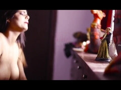 Indian curvy hot babe erotic video