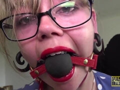 Gagged Fake Tits Blonde Bombshell Madison Stuart Serves Dick - Pascal white