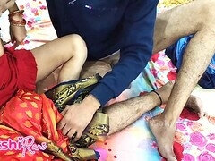 Steamy desi bhabhi's hot session with her devar in a saree