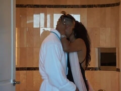 Desi Dhabi Making love to Boyfriend MMS - Maya