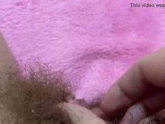 Amateur, Clitoris grande, Clitoris, Extremo, Peludo, Sexo duro, Masturbación, Orgasmo