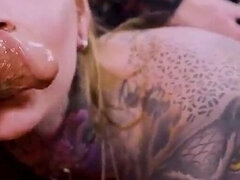 Ggg John Thompson - Tattooed Woman with a Perfect Body at Ggg for the First Time