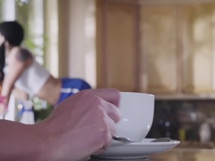 Arsch, Schwarz, Füsse, Fetisch, Fingern, Muschi, Tanga, Titten