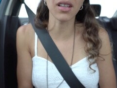Leie, Auto, Handjob, Selbstgemacht, Laktieren, Latina, Masturbation, Schwanger