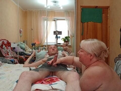 Amatéri, Bbw, Blondína, Pár, Striekanie semena, Honění, Dospelé