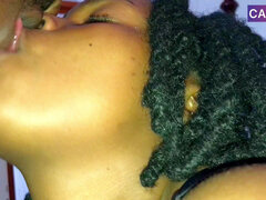 Africain, Amateur, Gros cul, Noire, Sucer une bite, Couple, Fait maison, Chatte