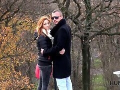 18 ans, Sucer une bite, Tchèque, Seins naturels, Pov, Réalité, Rousse roux, Adolescente