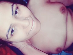 18 años, Amateur, Mamada, Morena, Pareja, Casero, Adolescente, Tetas