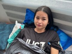 Amatorka, Duży tyłek, Obciąganie, Para, Latynoska, Punkt widzenia