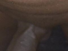 Big Black Cock Pounding My Fat Hairy Pussy Cumming All Over My Belly