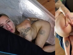 Face Down Ass Up Anal Fisting & Farting - Czech Amateur Gapes Hard