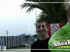 금발의, 야외의